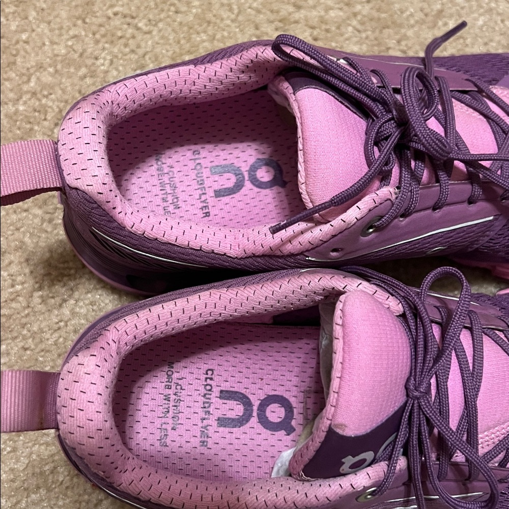 On cloud 8.5 Women's Athletic Shoes in Purple and Pink - Picture 6 of 12